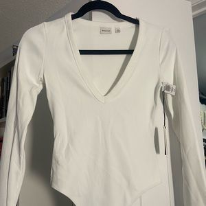 Babaton Ribbed Bodysuit - Never Worn